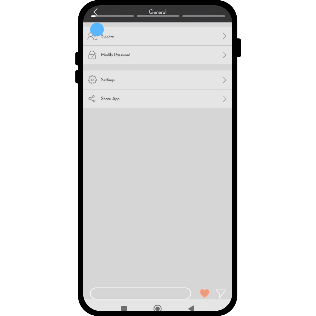 ITRACK GPS tracking application change password